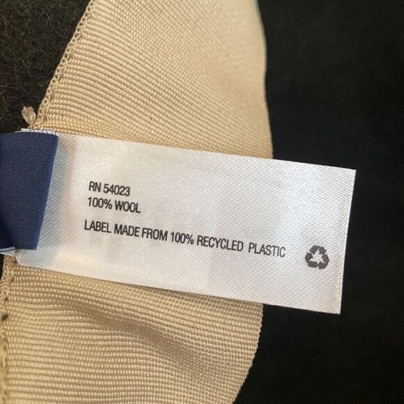 Gap Wool Moss Green Fedora Hat M.L - Picture 5 of 5